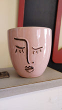 Load image into Gallery viewer, Lady face pot
