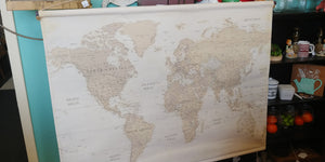 Canvas map