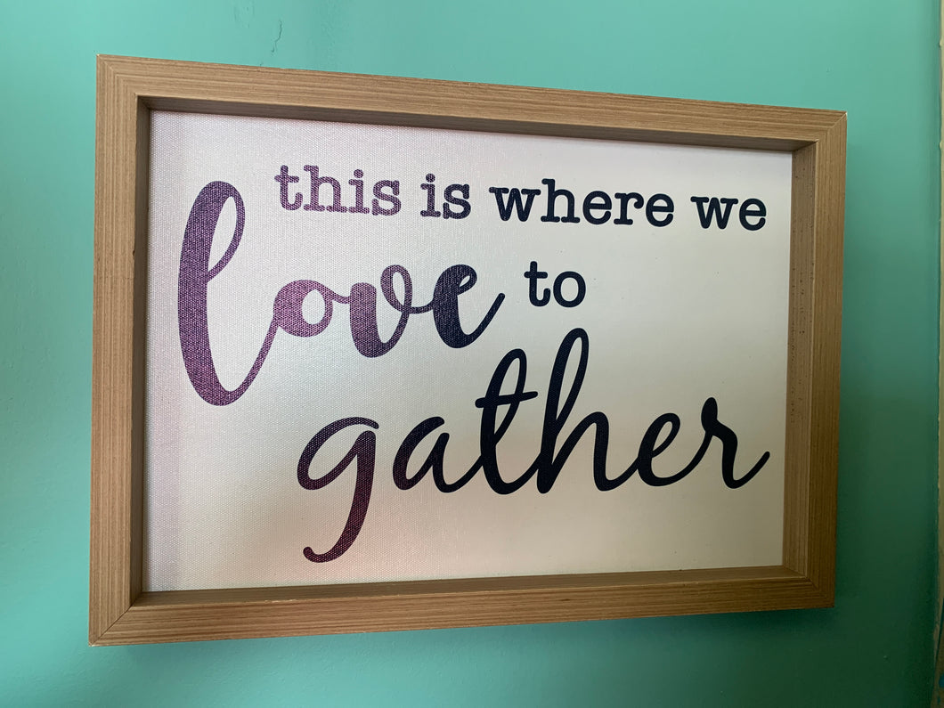 Love to Gather