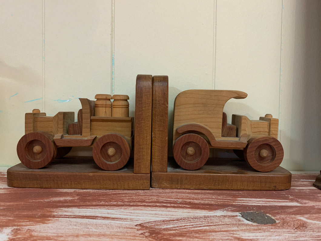 Children's Wooden Bookends (2pc)